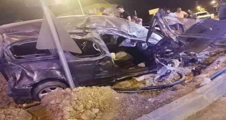 Tarsus'ta trafik kazasında 1 kişi öldü, 2 kişi yaralandı