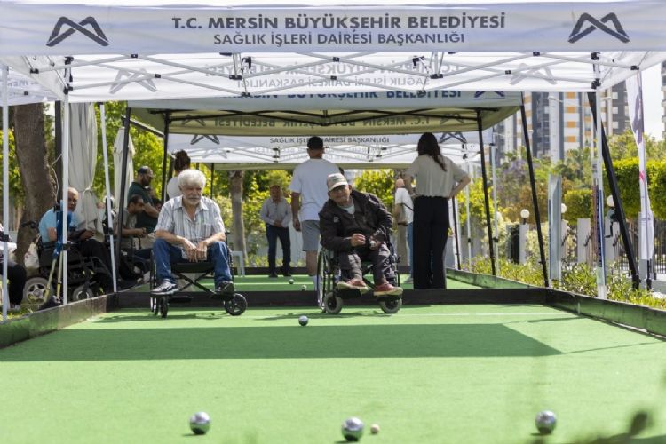 Mersin’de Engelsiz Rekabet: Bocce Turnuvasında heyecan dolu anlar