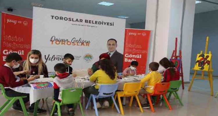 Toroslar Belediyesinden çocuklar için tatil şenliği