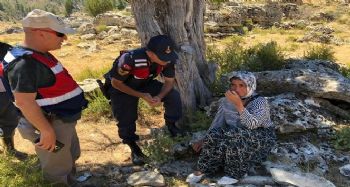 Kayıp kadın kırsal bölgede bulundu