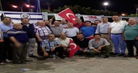 SABAH ET LOKANTASI DEMOKRASİ NÖBETİNDE ÇORBA DAĞITTI