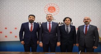 YEŞİLBOĞAZ, ADALET BAKANINA YARGIDAKİ SORUNLARI AKTARDI