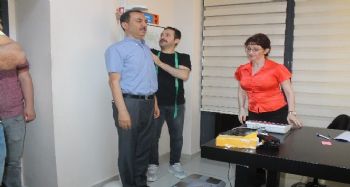 Gençlik ve Spor İl Müdürlüğü'nde sağlık taraması
