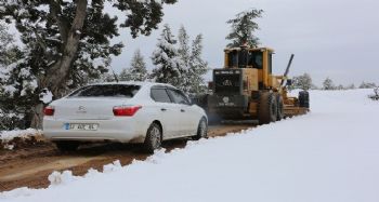 Kısıtlamayı yaylada geçirmek istediler, kardan ekmek almaya bile çıkamadılar