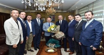 VALİ ÇAKACAK, MTOSB YÖNETİMİ KABUL ETTİ