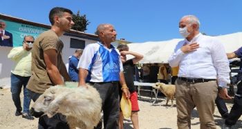 Başkan Gültak, kurban kesim yerlerini ziyaret etti
