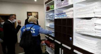 Akdeniz'de hamam, sauna ve masaj salonları denetlendi