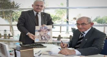 Ressam Karaçor'un “50. Sanat Yılı Sergisi” açıldı
