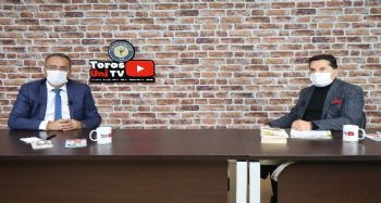 Akdeniz Kent Konseyi Başkanı Mustafa Erim Toros Üni TV'nin konuğu oldu
