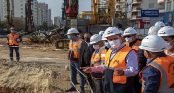 Forum Katlı Kavşak Projesinin yüzde 30'u tamamlandı