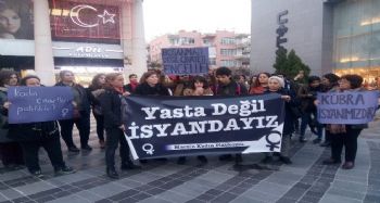 MERSİN'DE KADINLAR ‘CİNAYETLERE’ TEPKİ GÖSTERDİ