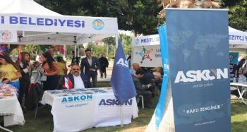 ASKON'un standına büyük ilgi