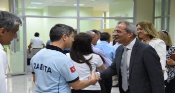 Başkan Bozdoğan, personel ile bayramlaştı