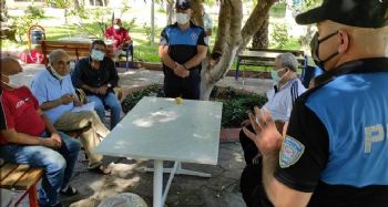 Huzurevi sakinleri Covid-19 ve dolandırıcılık olaylarına karşı bilgilendirildi