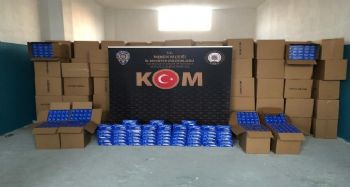 Mersin'de 10 milyon adet gümrük kaçağı makaron ele geçirildi