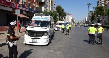 Mersin'de koronaya karşı 3 bin 801 toplu taşıma aracı kontrol edildi