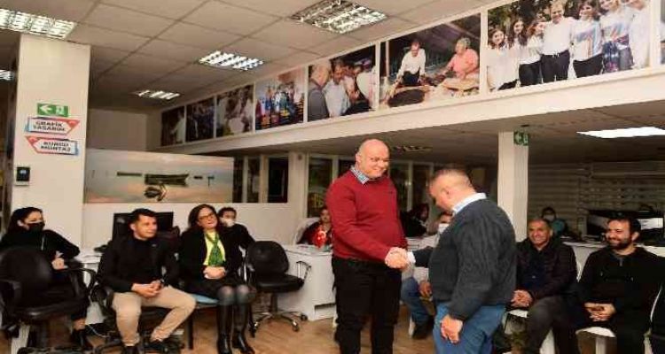 Beden Dili Uzmanı İlhan Doğan'dan Büyükşehir Basın Yayın Ekibine eğitim