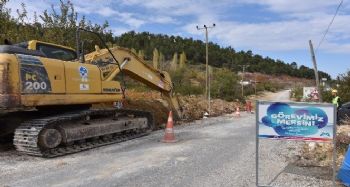Gülnar'a 27.5 kilometre içmesuyu hattı döşendi
