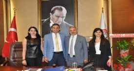 BAŞKAN DİNÇER’DEN BARO BAŞKANI ER’E HAYIRLI OLSUN ZİYARETİ