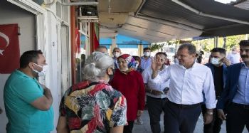 Seçer, Anamur ve Bozyazı'da vatandaşlarla buluştu