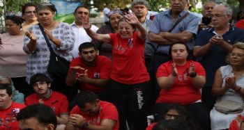 Mersin Uluslararası Engelsiz Sanat Festivali renkli görüntülerle başladı