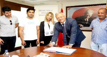 MTOSB'den engelli milli sporculara destek