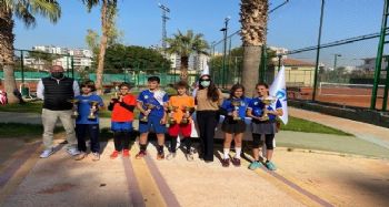 Türkiye Tenis Federasyonu Mezitli 12 Yaş Kış Kupası sona erdi