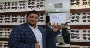 Aşı olana gözlük indirimli