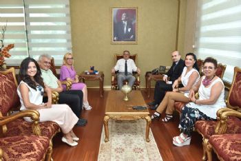 Vali Su, Mersin Arabuluculuk Derneğinin Yeni Başkan ve Yönetimini Kabul Etti