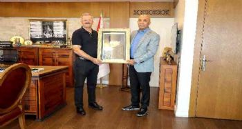 MTOSB Başkanı Tekli, İzmir'de Emniyet Müdürü Şahne ile buluştu