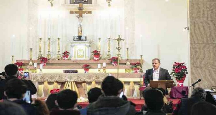 Başkan Seçer, Noel kutlamasına katıldı