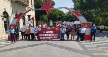 Çocuk işçiliğine dikkat çektiler