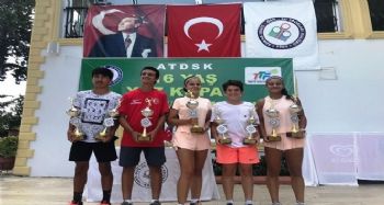 YAZ KUPASI TENİS TURNUVASI’NDA MERSİN RÜZGARI