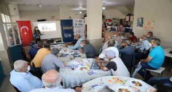 Kahvehanede kadına yönelik şiddetle mücadeleyi anlattılar
