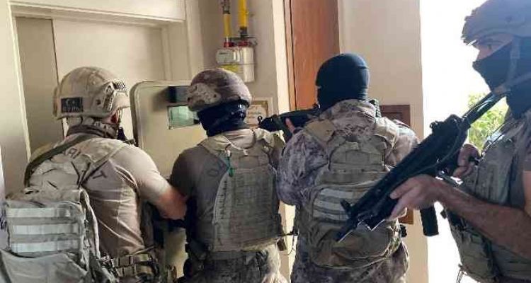Mersin'de terör operasyonu
