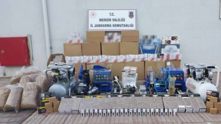 Mersin’de kaçakçılık operasyonu: 6 gözaltı