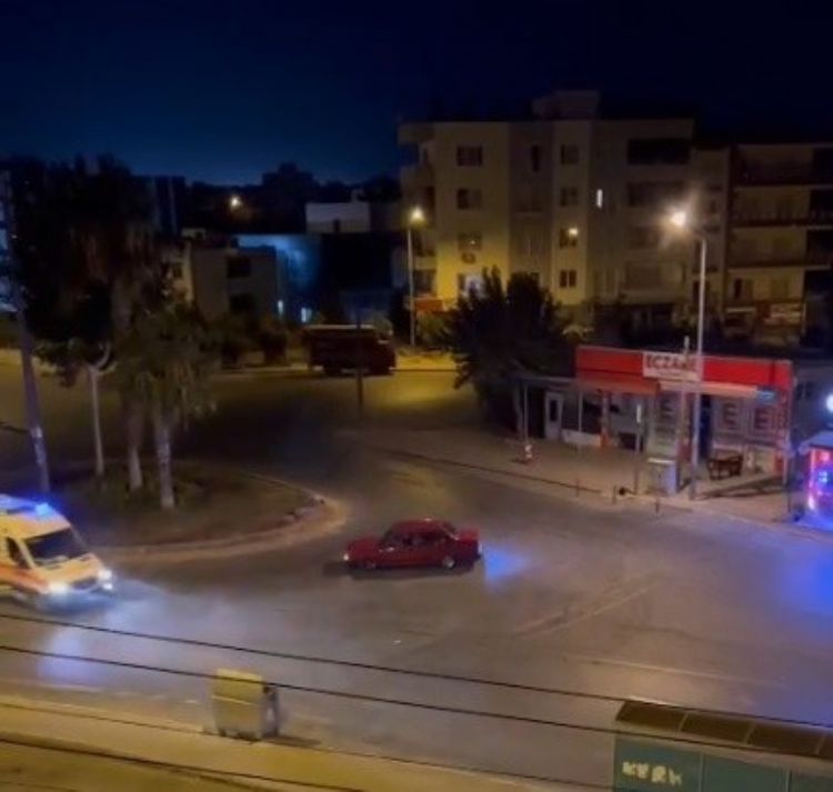 Mersin’de drift yapan iki sürücüye 61 bin lira ceza