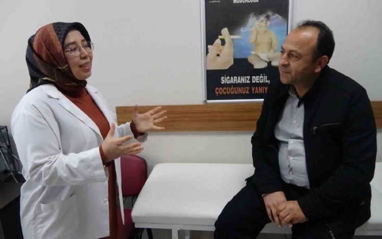 Polikliniklere başvuranların yüzde 80’i sigarayı bıraktı