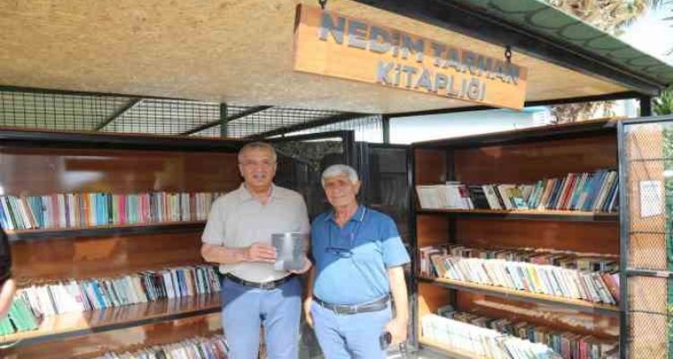 Nedim Tarhan kitaplığı açıldı