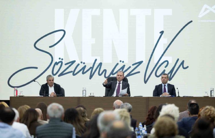 Mersin’de ‘Kent Katılımı Buluşmaları’ başladı, Seçer projeleri anlattı