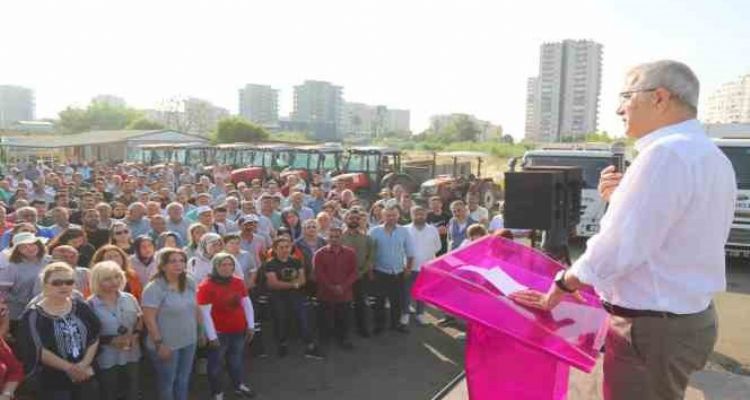 Başkan Tarhan personelle motivasyon buluşmasında bir araya geldi