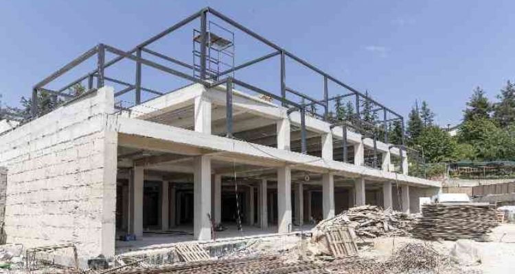 Çamlıyayla'da katlı otopark bir ay sonra hizmete giriyor