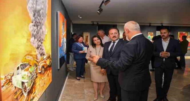 Vali Pehlivan, Arnica Arrland 1. Sanat Çalıştayı Sergisine katıldı