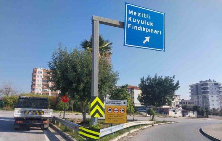 Mersin’de ağır tonajlı araçların güzergahları işaretlendi