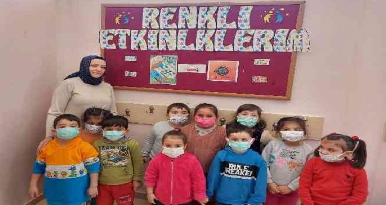 Mersin'de anaokulu öğrencileri için 'Renkli Etkinliklerim' projesi hayata geçirildi