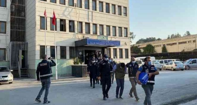 Mersin'de dolandırıcılık operasyonunda 13 tutuklama
