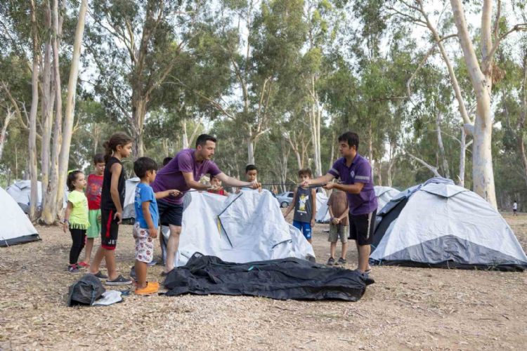 Mersin’de Anne-Çocuk Kampı düzenlendi