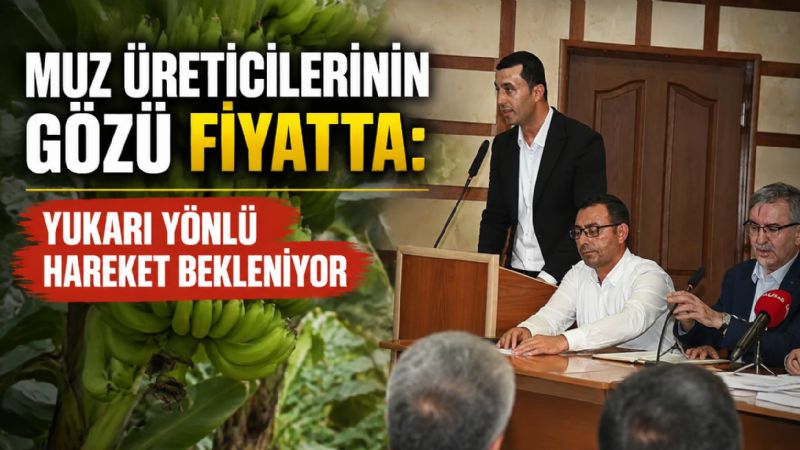 Muz üreticilerinin gözü fiyatta: Yukarı yönlü hareket bekleniyor