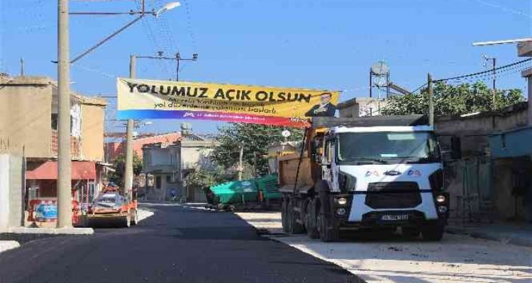 Mersin'de yollar yenileniyor