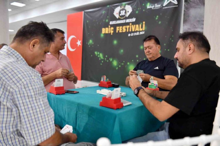 Mersin’de düzenlenen ‘38. Uluslararası Briç festivali’ sona erdi